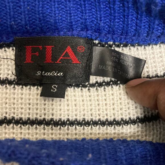 Vintage FIA Italia Americana Native American Sweater Size Small - Picture 8 of 11
